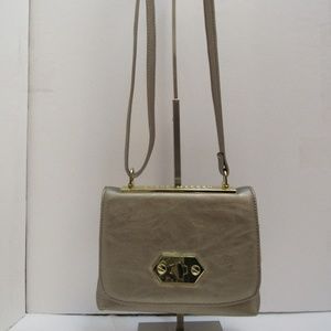 Steve Madden pewter crossbody mini bag